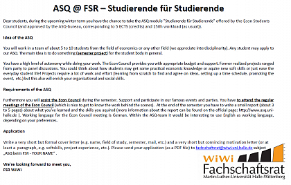 ASQ Beschreibung englisch